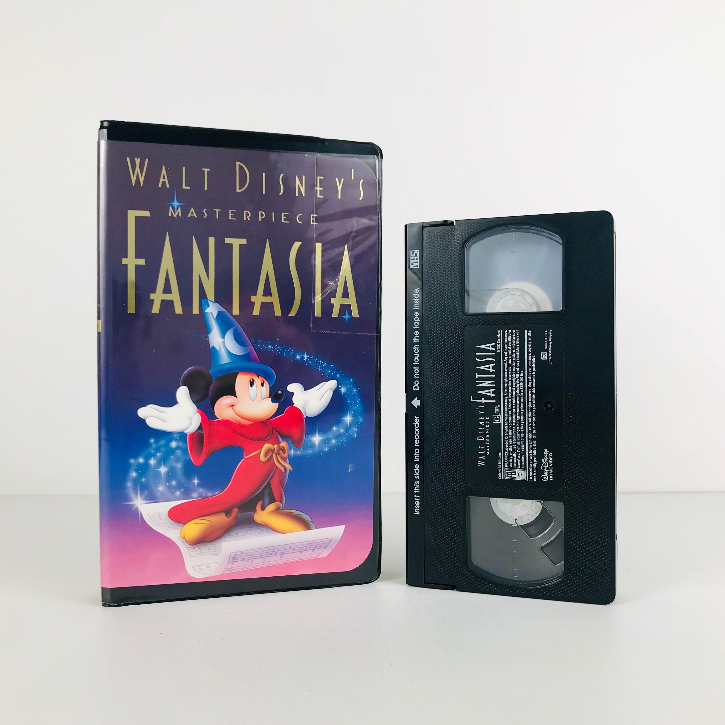 Walt Disney's Fantasia Movie VHS Tape Original 1940 - Etsy Australia Walt Disney's Fantasia Movie VHS Tape Original 1940 - Etsy Australia