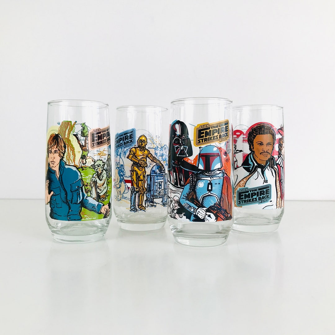 So I found this Star Wars glass from Burger King and do any of you know how  much this is worth? (I am not selling it) : r/StarWars