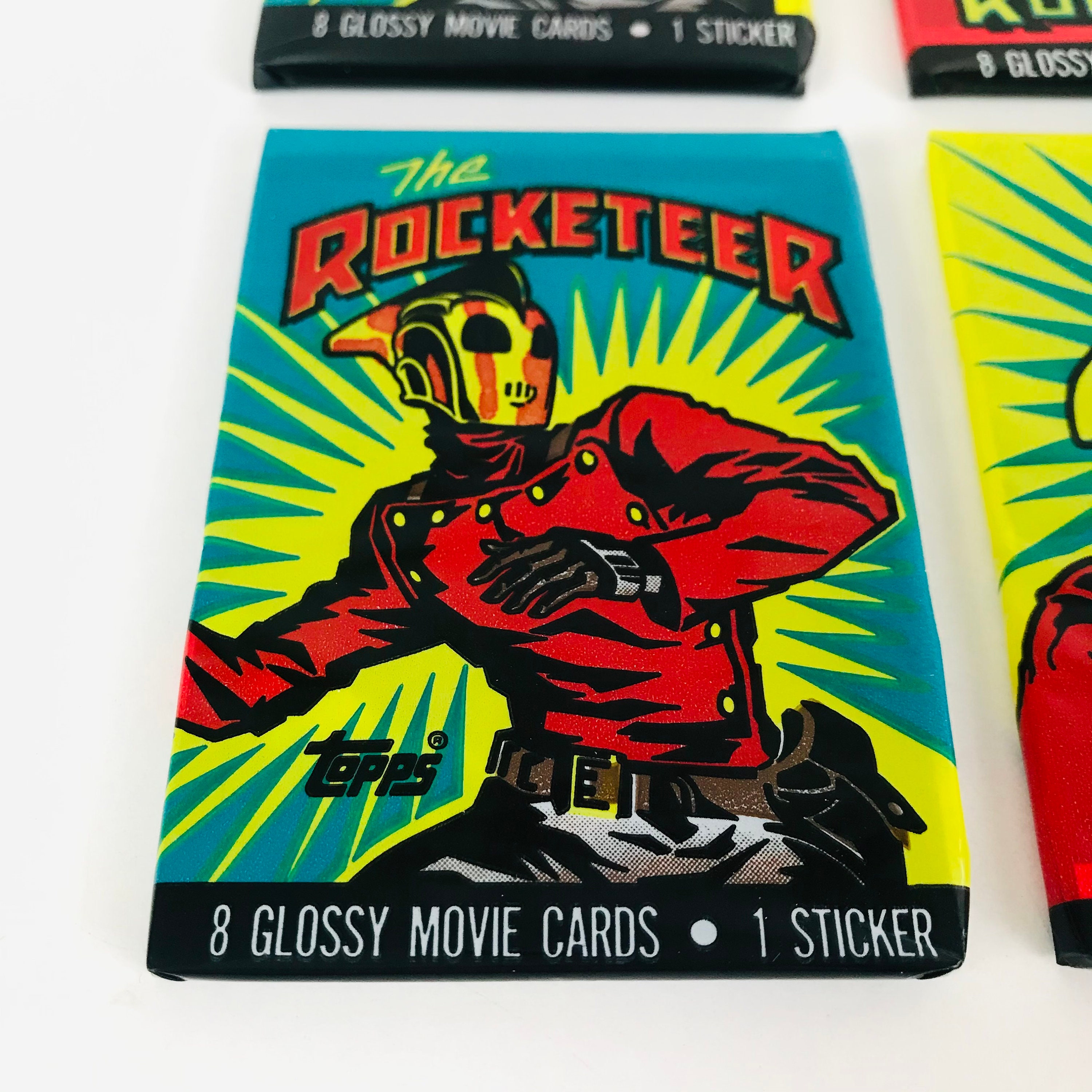 1991 Topps Rocketeer Trading Cards & Stickers Set 