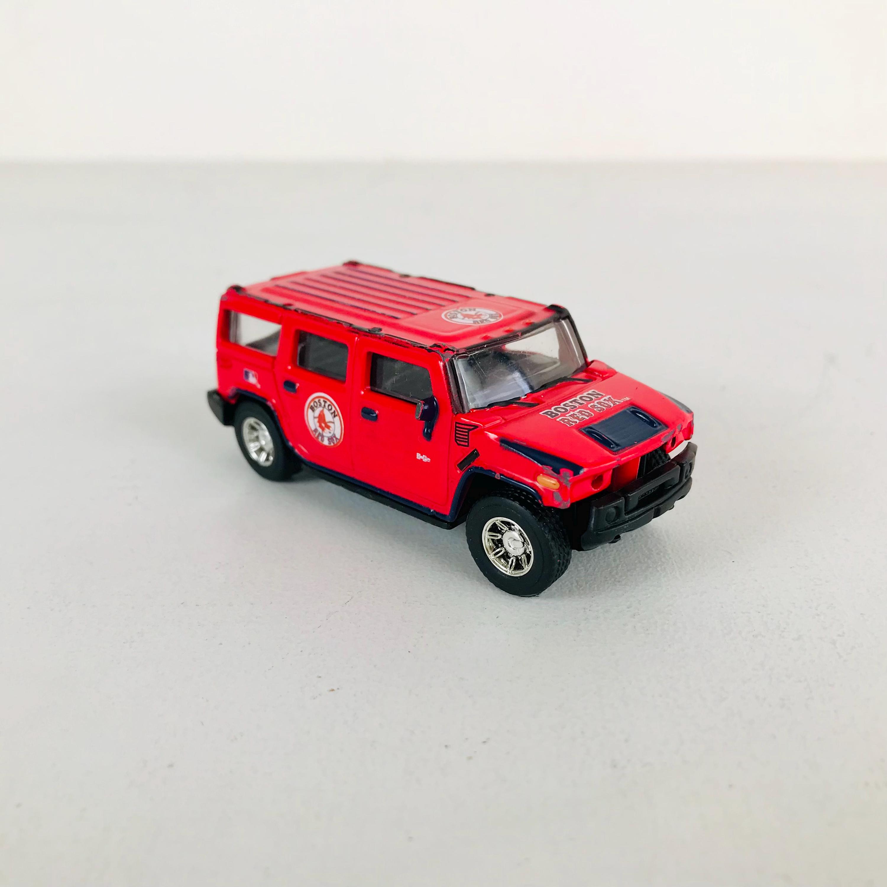 Boston Red Sox Miniature Hummer H2 Toy Car, 2004 MLB World Series