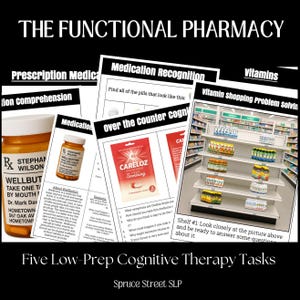 The Functional Pharmacy: A Cognitive Therapy Task for Adults