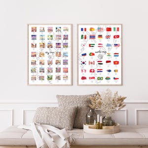 Mis primeras veces - personalizado - cartel - City Trip & World Trip