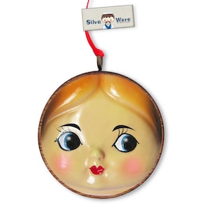 Doll Face Keepsake Christmas Ornament