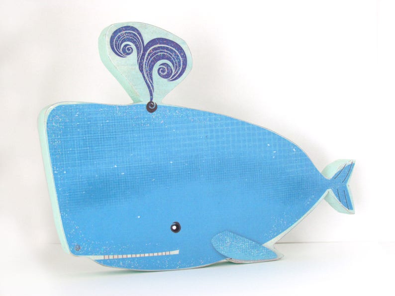 Wooden Whale Wall Hanging Wooden Whale Wall Hanging