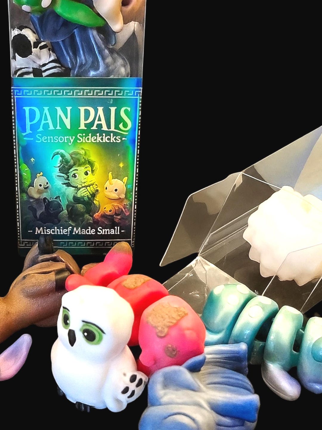 Pan Pals Sensory Sidekicks - Mini Fidget Toy Collection - Stocking ...
