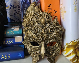 STL 3MF Dead Trove Mask | Fantasy Book Merch | ACOTAR Inspired | Book theme | Bookish | Booktok | Bookshelf | 3D Print | Literary Decor