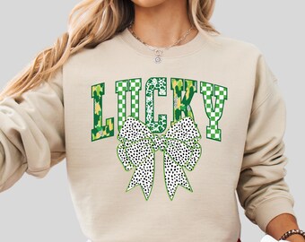 Sweat-shirt porte-bonheur de la Saint-Patrick : création personnalisée