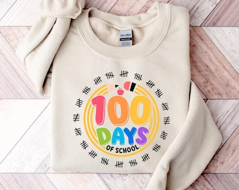 100 Tage Schule Shirt: Lehrer Schüler Feier Outfit