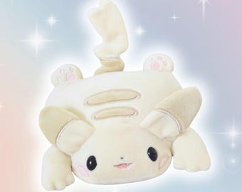 Handmade Peakychu Fan-made Plush Beanie: Handmade Sensory Stuffed Animal Weighted