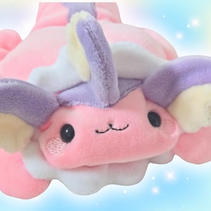 Vaporeon Beanie Plush Fan Made - Ready To Ship