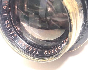 Tessar Zeiss,E Krauss 1:4 5 F-15 lente