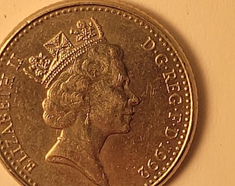 1980年の新2ペンス、D.G. REG. FD . エリザベス2世 - Etsy 日本