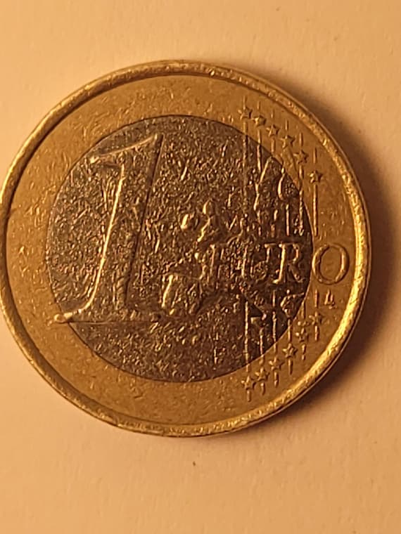 2002年ドイツ1ユーロ硬貨 - Etsy 日本