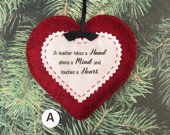 Teacher Ornament, Teacher Gift, Best Teacher