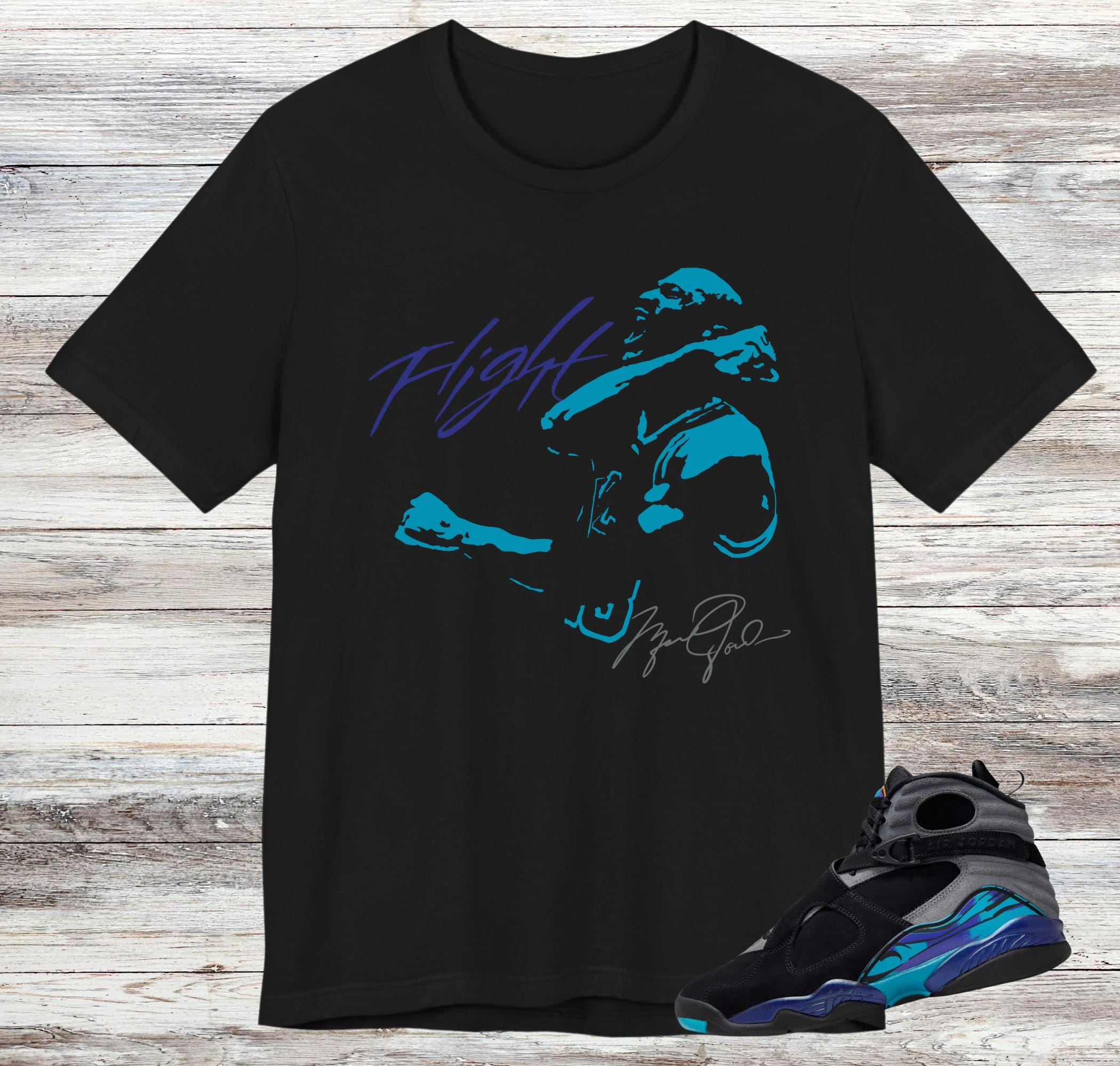 Air Jordan Aqua T Shirt Jordan Aqua T-Shirt| Get Rich DopeSkill Streetwear Graphic Tee