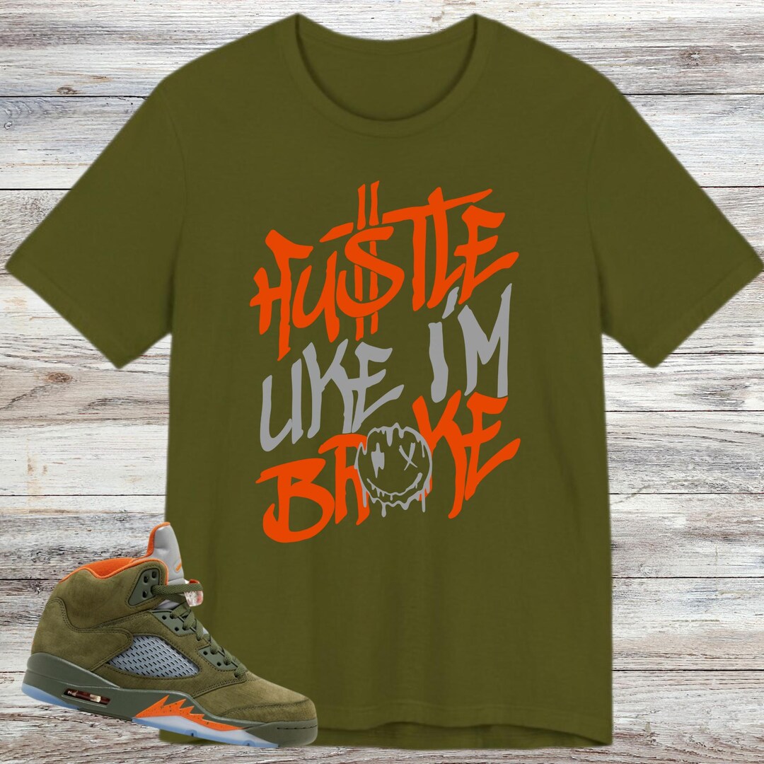 KB(2) T-Shirt Match Jordan 5 Olive main image 1