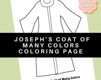 Joseph's vacht in vele kleuren kleurplaat | Ontwerp je eigen bijbelactiviteit