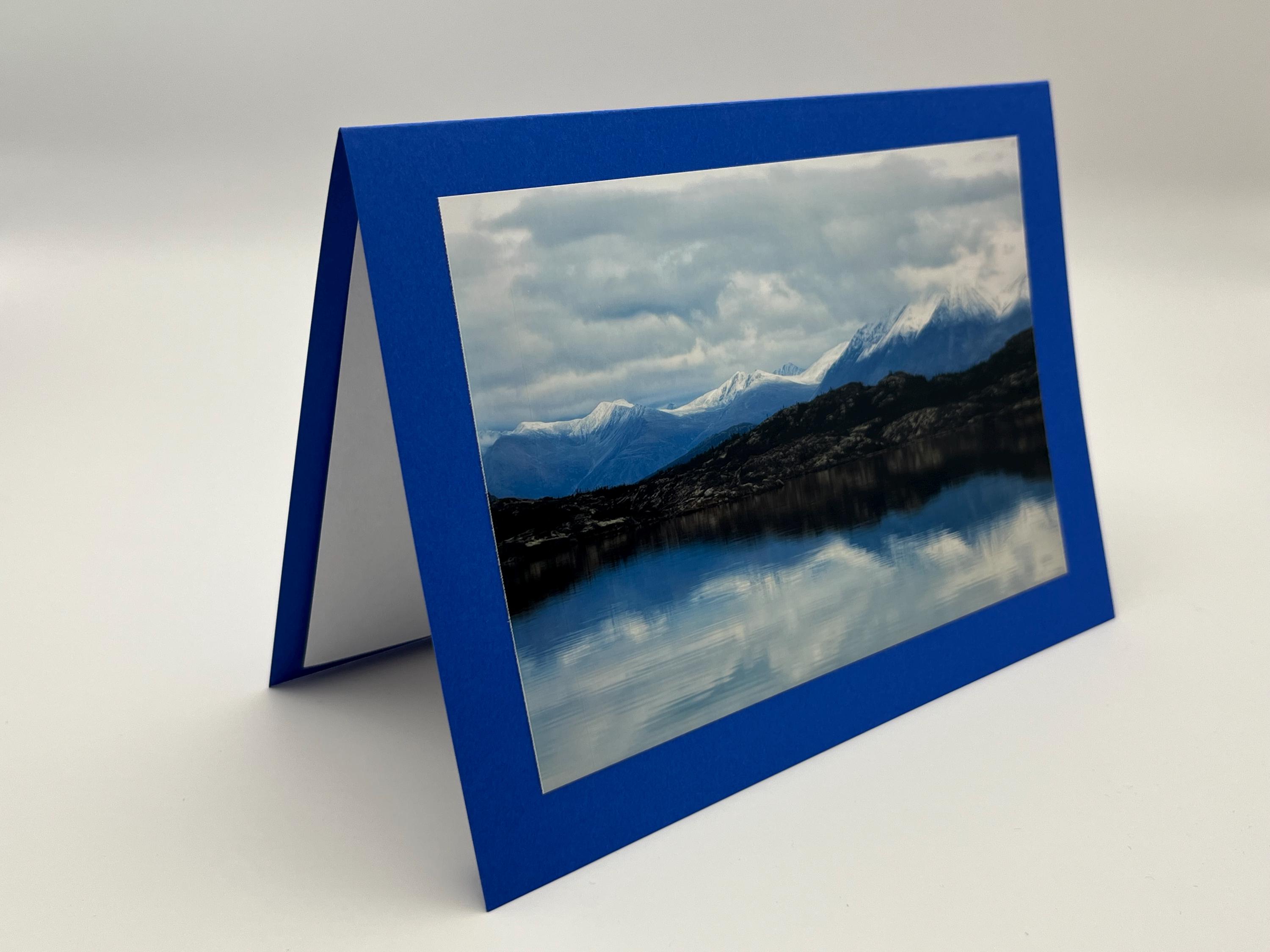 Handmade Nature Photo Greeting Card | Yukon | Mountain | Lake | 5x7 ...