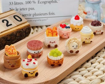 Random Cute Magnets Set | Handmade Cute Decor for Kitchen, Office, Locker | Surprise Set, Lucky Box, Fun Gift Idea for Kids & Adults