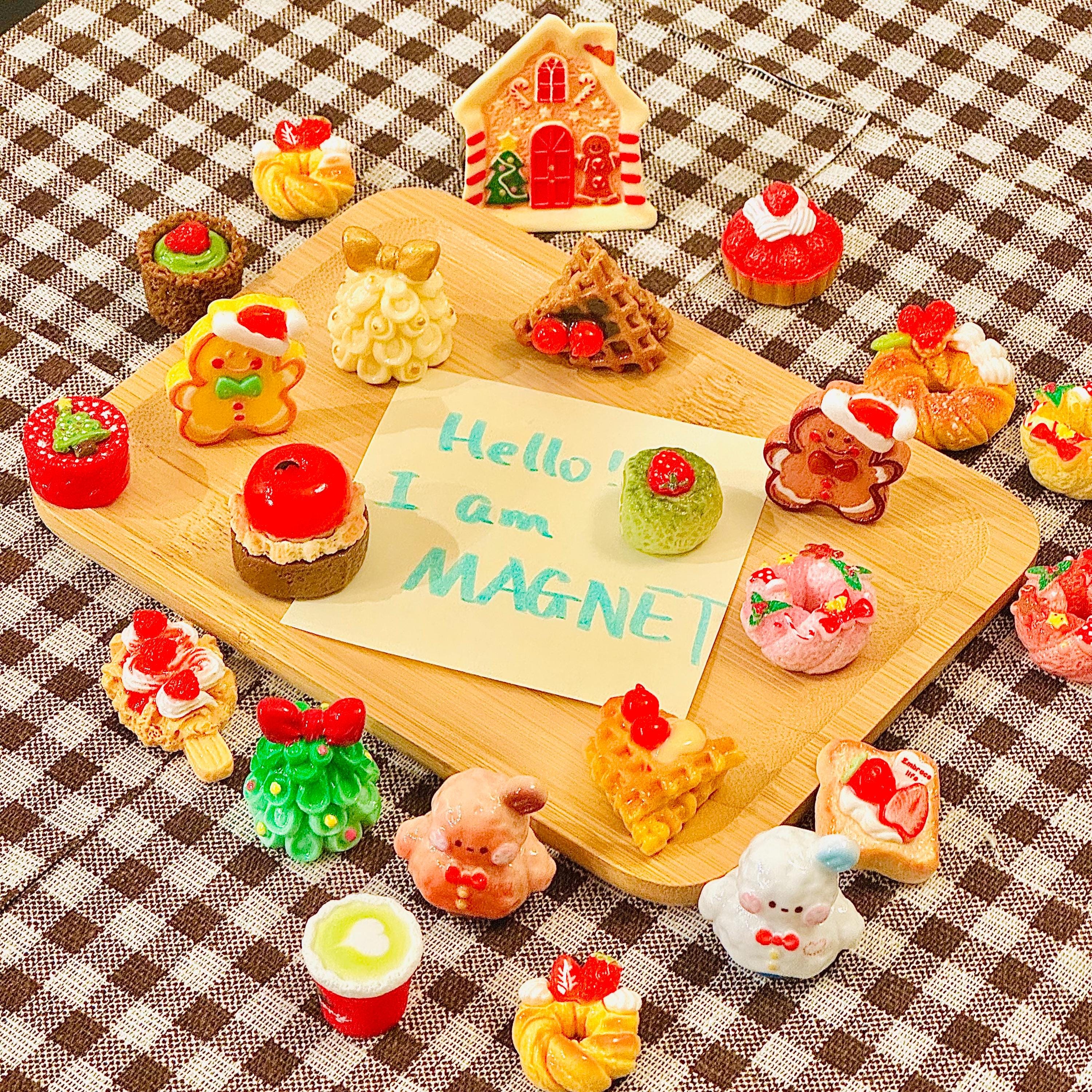 Random Magnet Set | Food Magnets, Cute Decors, Refrigerator magnets, Housewarming Gifts, Surprise Set, Lucky Box