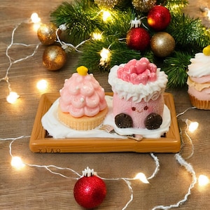 Christmas Magnet Gifts, Christmas Cute Decors  |  Fake Food Christmas Ornaments, Charcuterie ornament, Refrigerator magnets