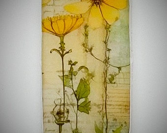 Wildflowers 1 x 2 inch rectangle