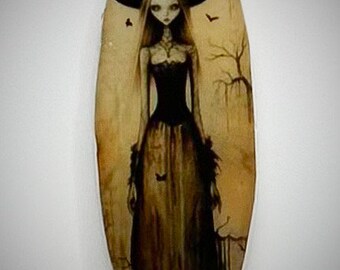 Dark witch 20 x 60mm long oval