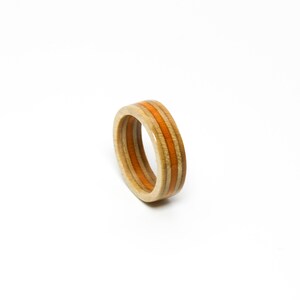 Skateboard Ring (orange stripe)