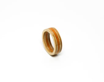 Skateboard Ring (orange stripe)