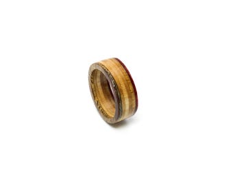Wooden Skateboard Ring ( brown)