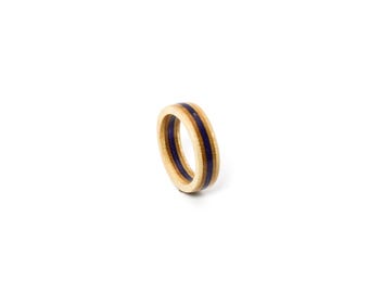 Skateboard Ring (purple stripe)
