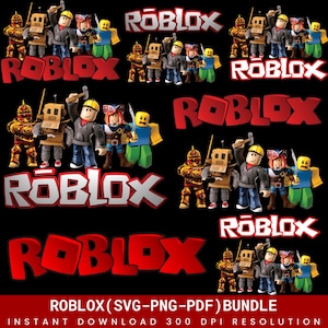 Roblox SVG-Bundle, Gaming-Svg-Dateien für Cricut, Roblox Png-Bundle, Roblox Junge SVG, Geburtstags-Svg, Roblox Schrift, Roblox Clipart, Roblox Charakter Png