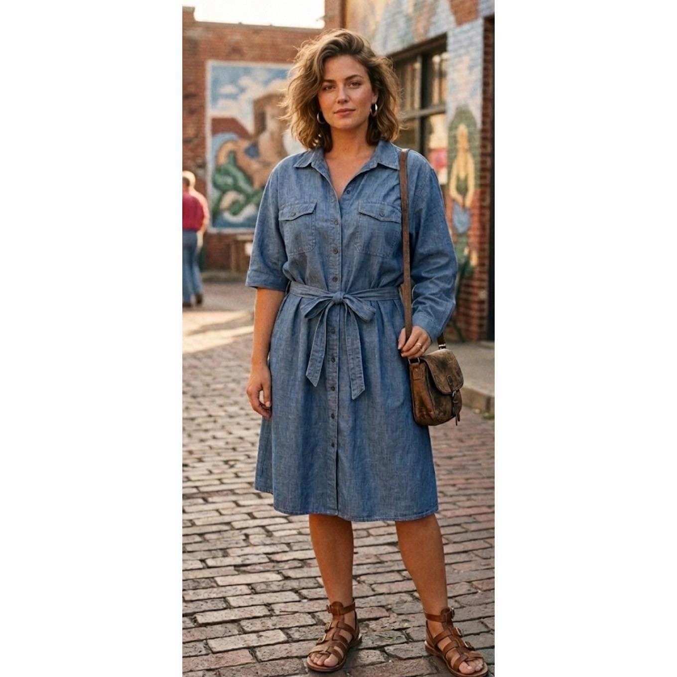 90s Denim Dress - Etsy