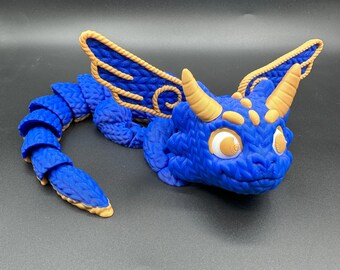 Threadbinder, A crochet look-a-like 3D Printed Dragon