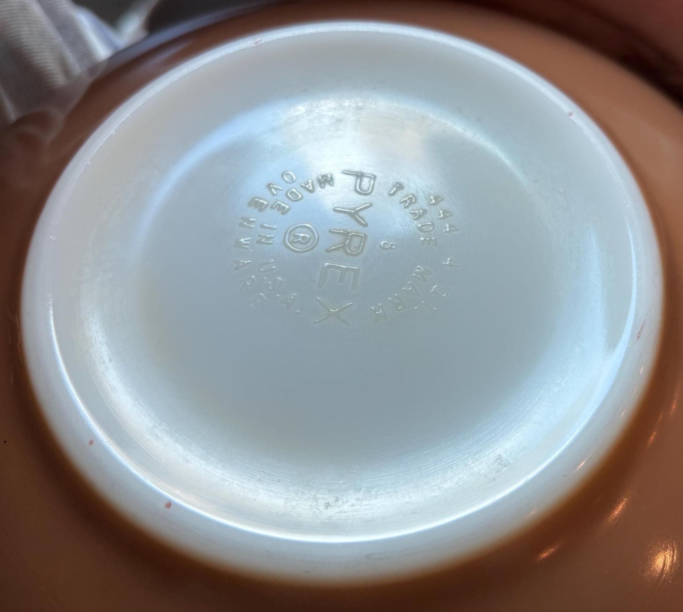 ヴィンテージ パイレックス アーリーアメリカン ミキシングボウル：22K