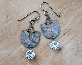 Modern Patina Earrings 01