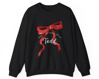 Why's The Carpet All Wet Todd National Lampoon's Christmas Vacation Christmas Unisex Sweatshirt, Holiday Sweatshirt, Xmas, Todd Margo