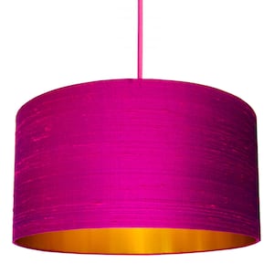 Pink and copper lampshade 2025