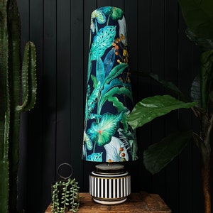 Rainforest Tropical Jungle Oversized Cone Lampshades