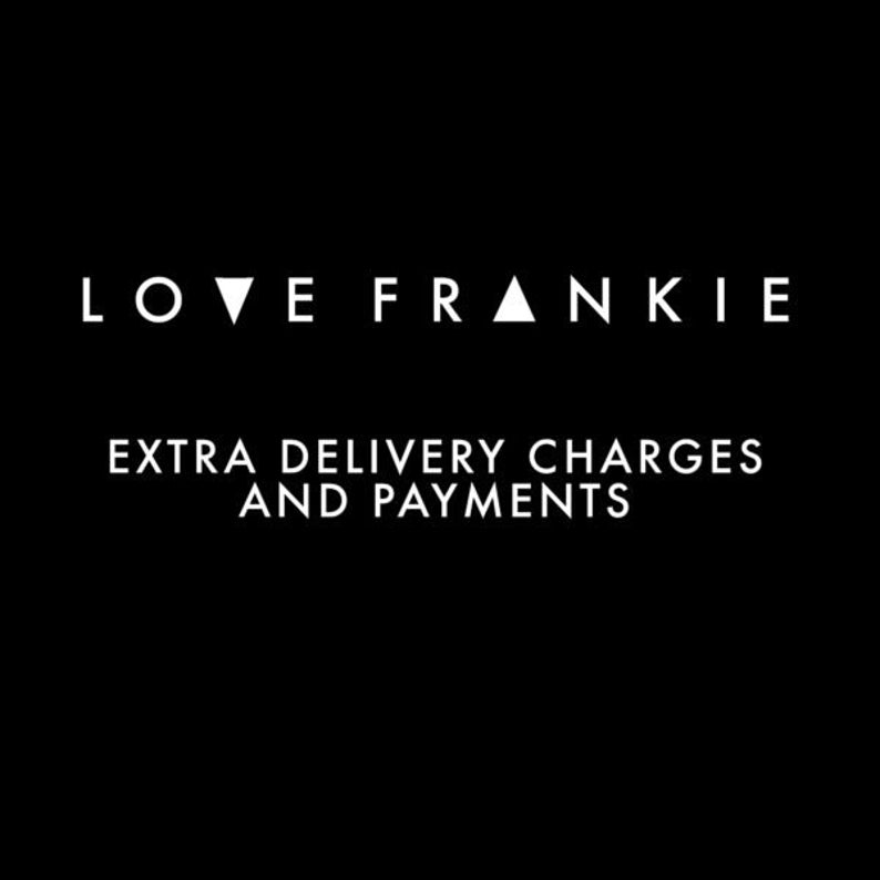 Extra bezorgkosten voor Love Frankie-bestellingen afbeelding 1