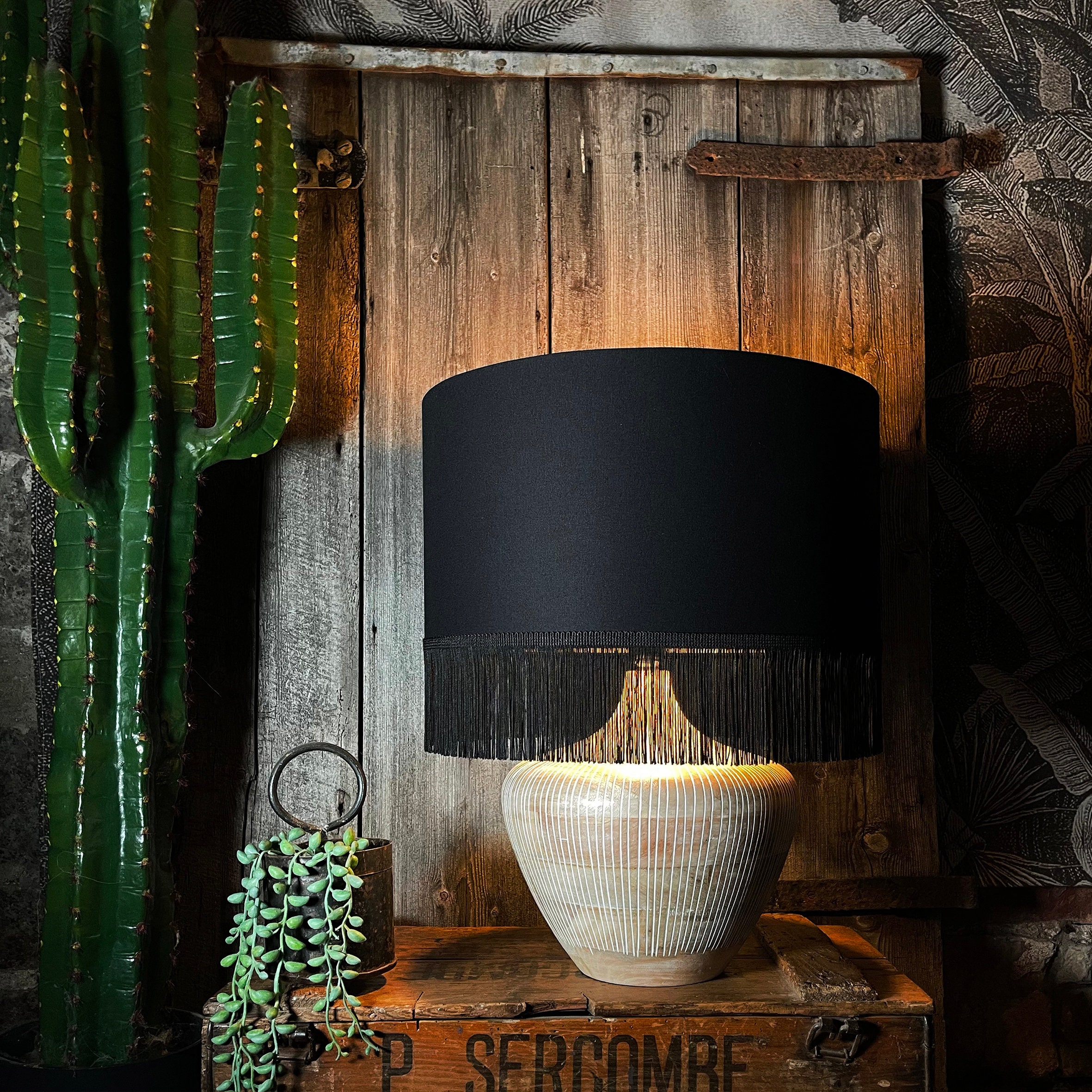 Copper and 2024 black lampshade