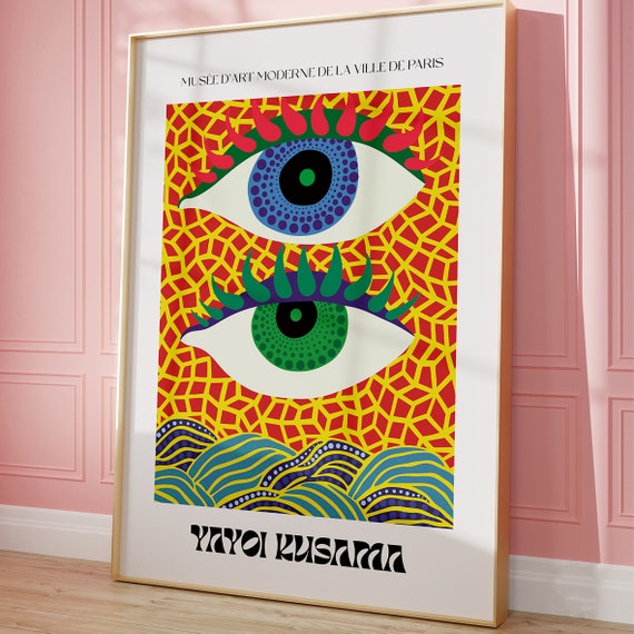 Yayoi Kusama Poster | Yayoi Kusama Poster | Decorative