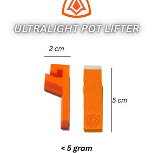 Pince de levage de pots ultralégère résistante aux aliments et aux allergies