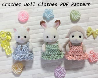 Baby Dress Patterns for Sylvanian Families / Calico Critters