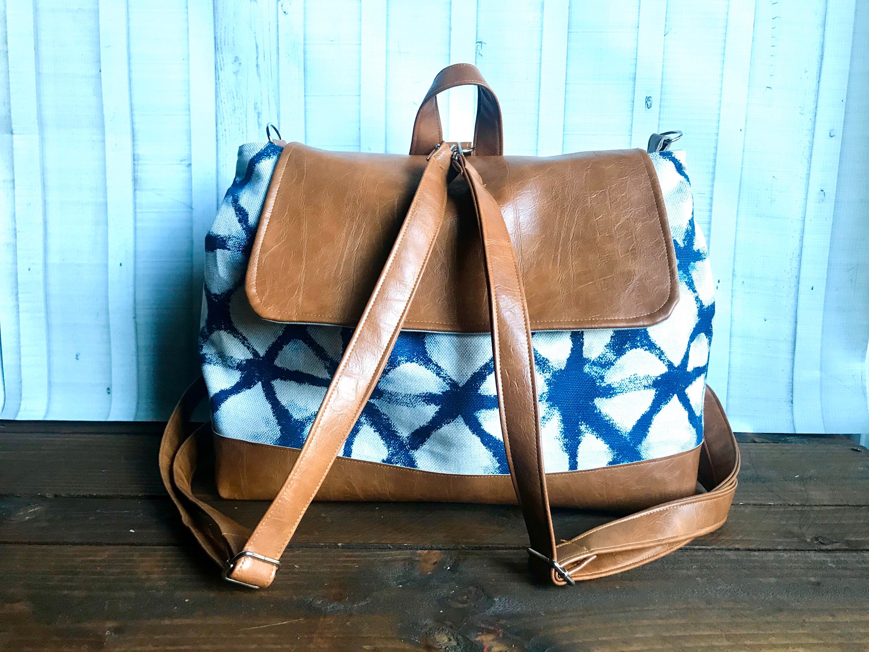 convertible backpack messenger bag