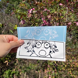 Rudo Shocked | Gachiakuta ガチアクタ | Anime & Manga Decal Sticker