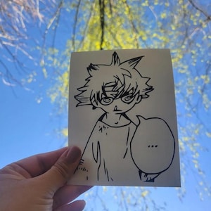 Rudo Crying | Gachiakuta ガチアクタ | Anime & Manga Decal Sticker