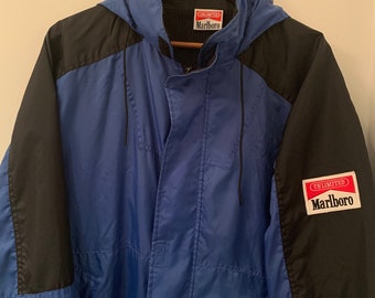 Vintage Marlboro Unlimited rain wind coat jacket