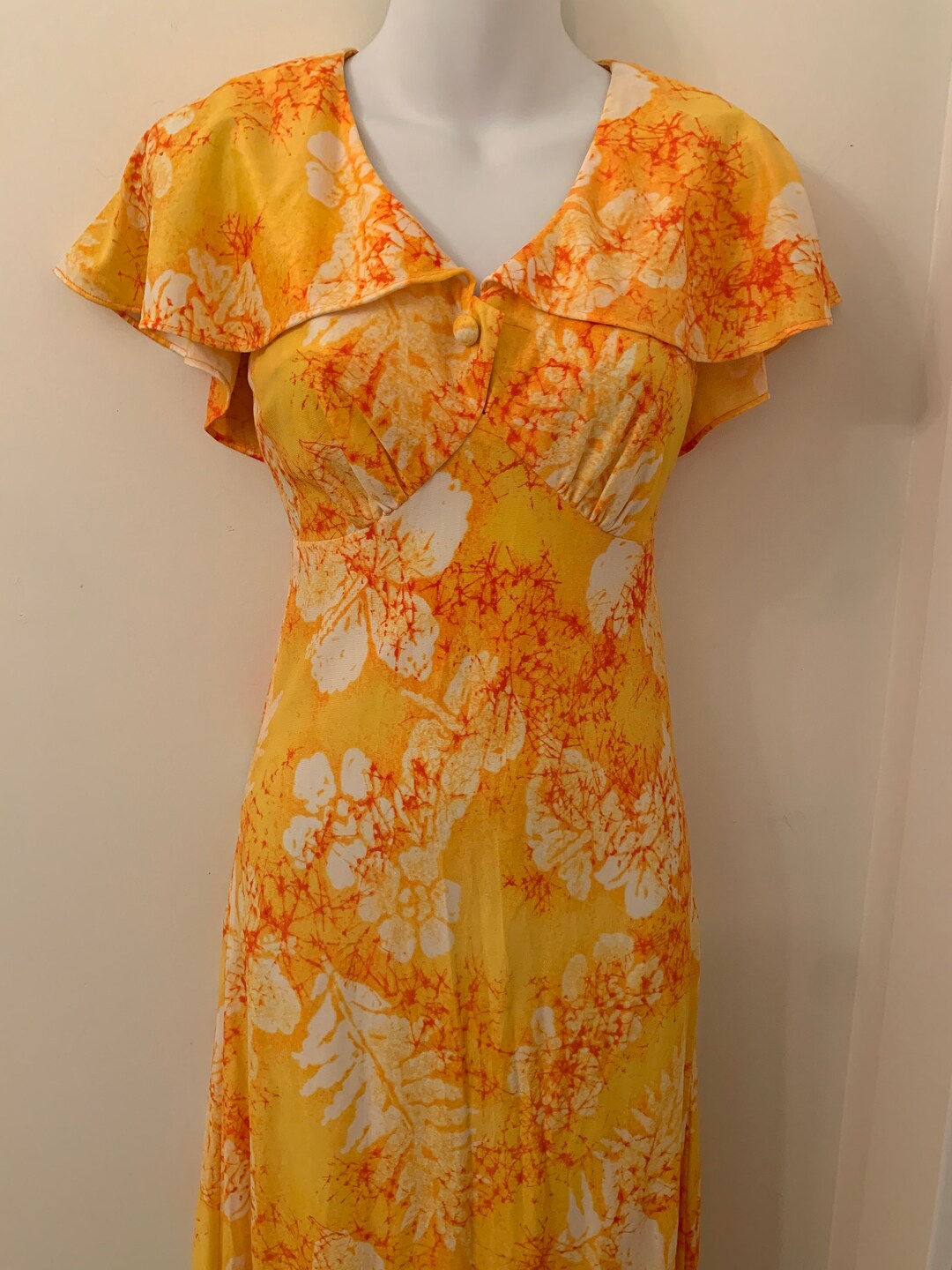 VINTAGE Hukilau Fashion 1960's Hawaiian Maxi Dress Tiki - Etsy