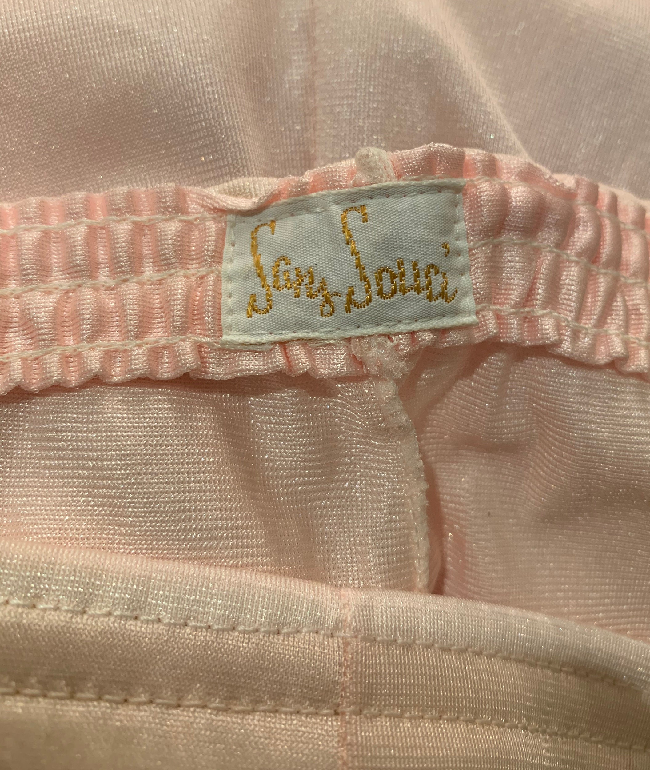 Vintage Sans Souci nylon lace pettipants pants set bed jacket | Etsy